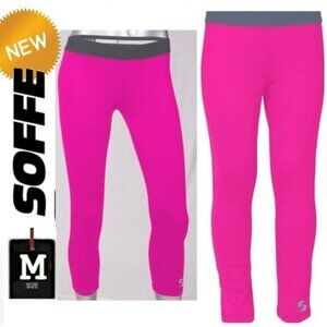 🆕⭐️3/$30- Soffe hot pink leggings, NWT  size medium